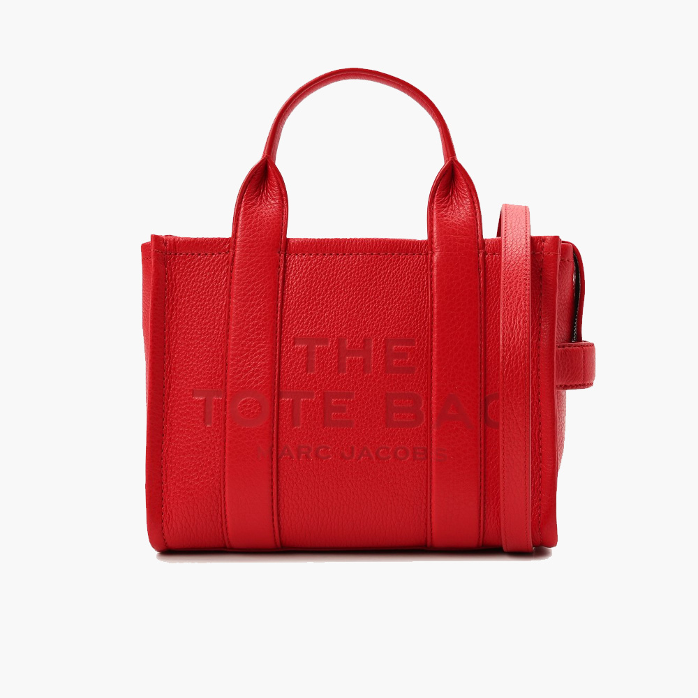 СУМКА MARC JACOBS THE LEATHER MINI TOTE BAG RED