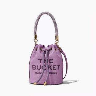 СУМКА ВЕДРО MARC JACOBS THE LEATHER BUCKET BAG REGAL ORCHID H652L01PF22519